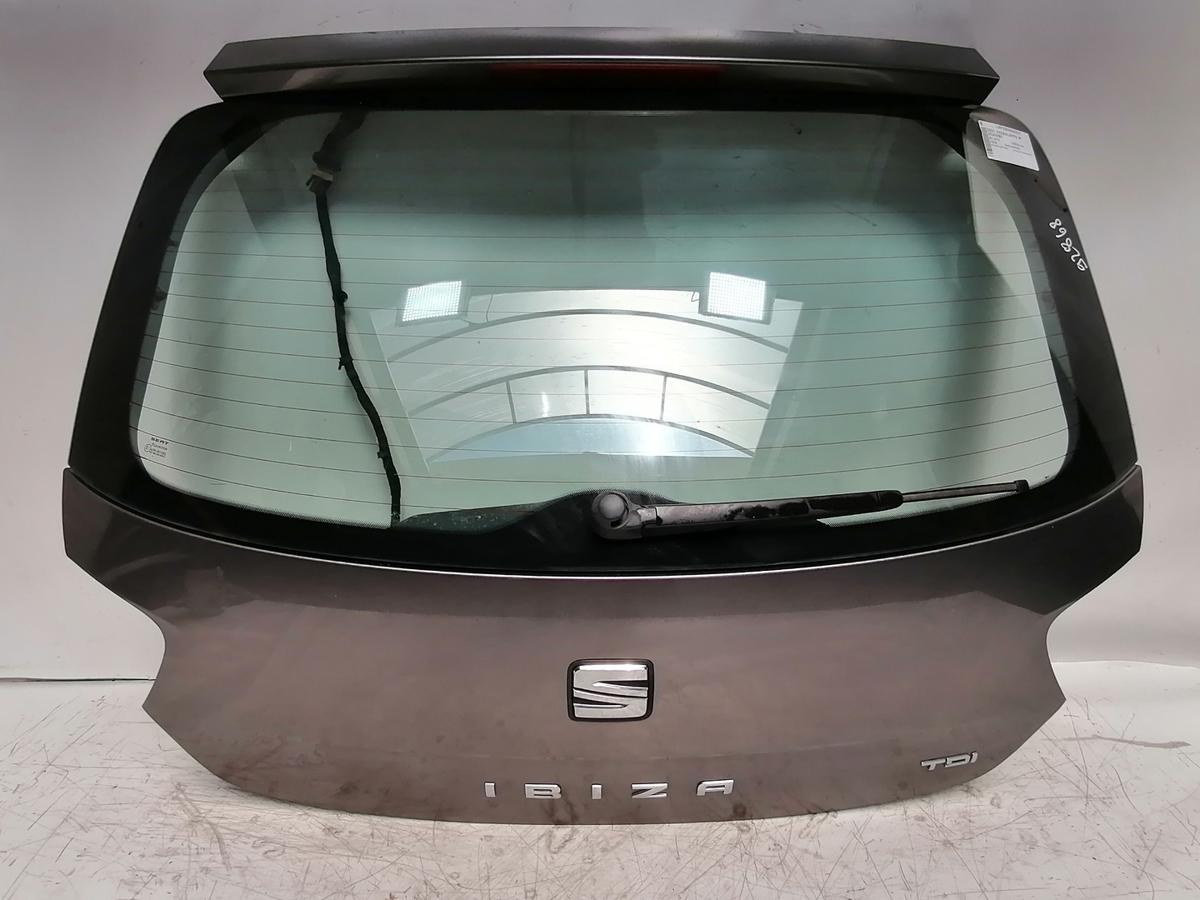 Seat Ibiza 6J original Heckklappe mit Heckscheibe LS7K Graumetallic Flie&szlig;heck Bj.2015